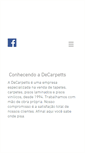 Mobile Screenshot of decarpetts.com.br